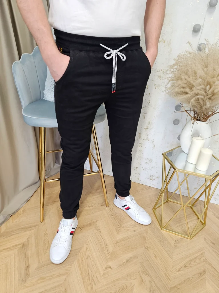 MSARA CZARNE JOGGERY