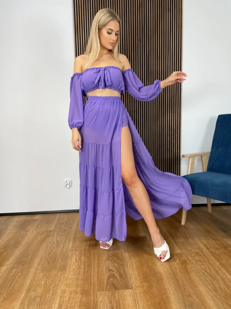 Komplet Puerto fiolet