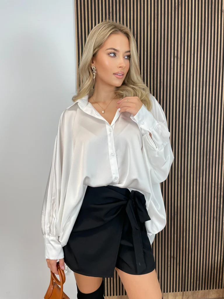 Spódnico spodenki czarne RANDY wiązane