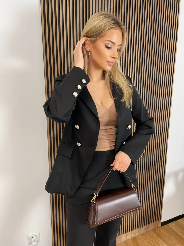 Marynarka ODETTA czarna