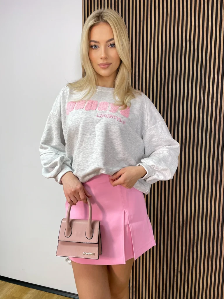 Bluza PAPAYA szara