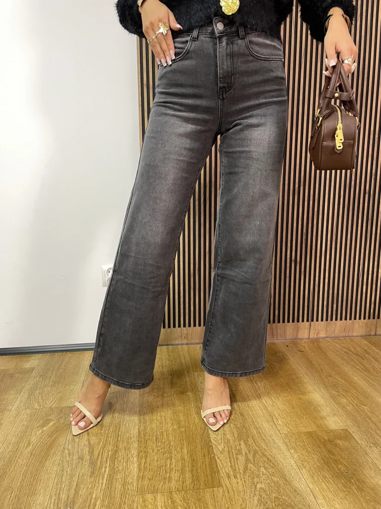 Spodnie damskie SZWEDY TRANG ciemne szare